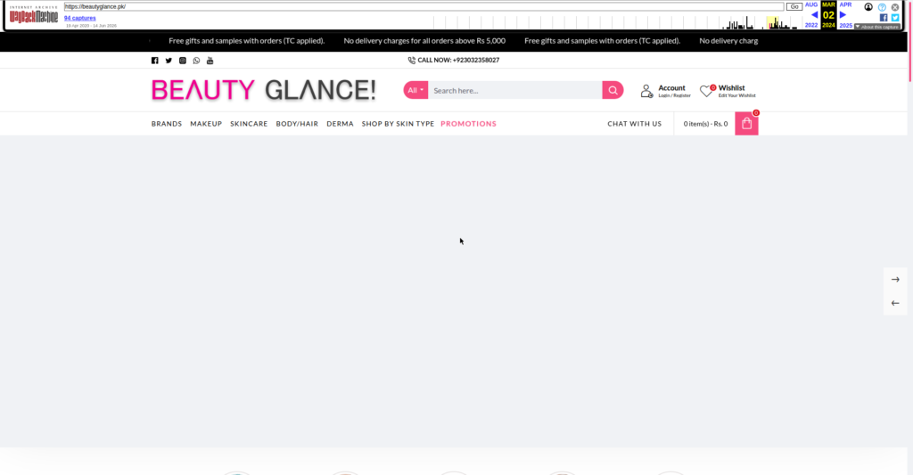BeautyGlance Shopify theme by Amaar Ahmed