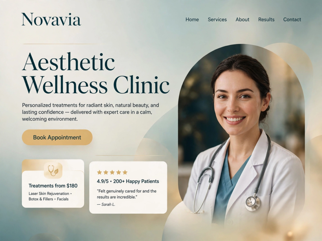 Novavia — Clinic WordPress Theme